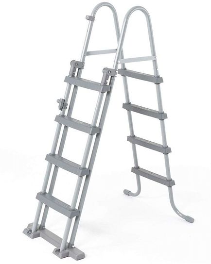 Bestway 48" Coated Steel Frame Safety Pool Ladder