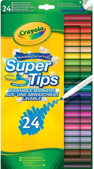Super Tips- 24 Piece by Crayola