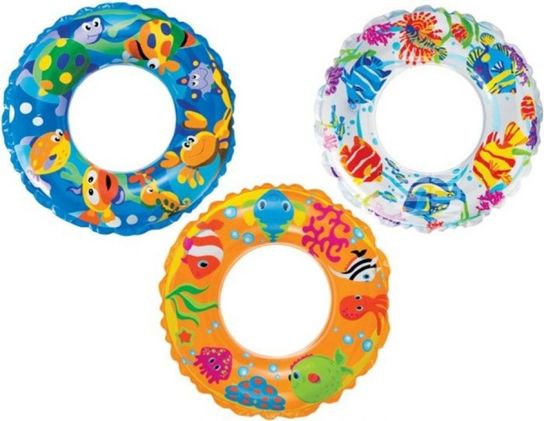 Transparent Ring Pool Inflatable 24"