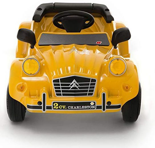 Italia Charleston 2CV Yellow Pedal Car 