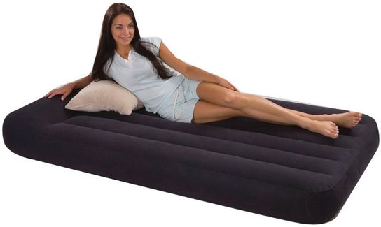 Twin Size Pillow Rest Classic Air Bed 75" x 39" by Intex