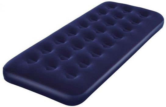 Single Flocked Air Bed 73" x 30" by Bestway