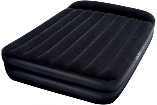 Premium Queen Air Bed With Built-In Pump 80" x 64" by Bestway