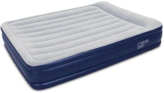 Queen Restaira Premium Air Bed With Built-In Pump 80" x 60" by Bestway