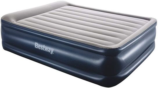 Bestway Tritech Queen Airbed with Built-in AC Pump 80in x 60in x 22in/2.03m x 1.52m x 56cm