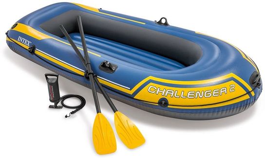 Challenger 2 Boat Set - with oars and pump  - 68367 by Intex