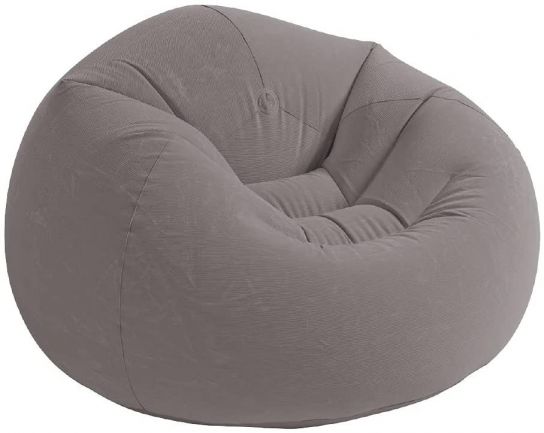 Intex Beanless Bag Chair - grey