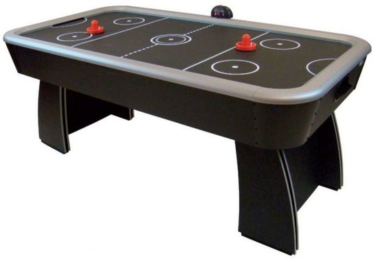 6ft Spectrum Air Hockey Table - Black