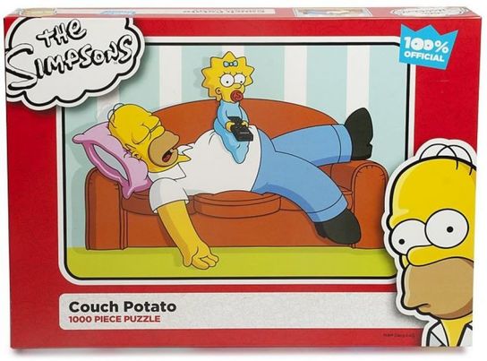 Paul Lamond Simpsons Couch Potato 1000 Piece Puzzle