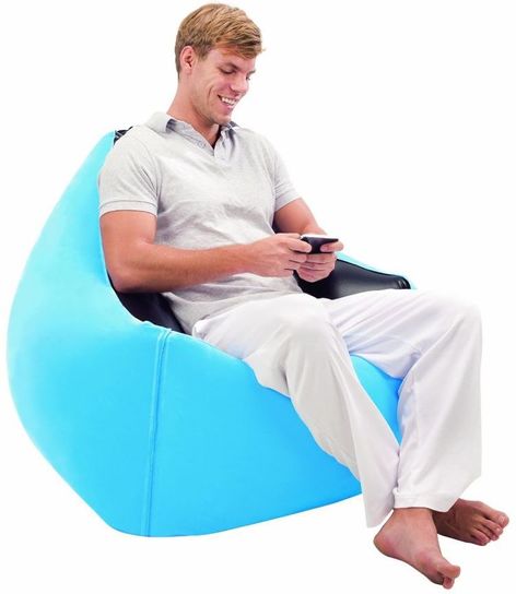 Moda Blue Inflatable Chair