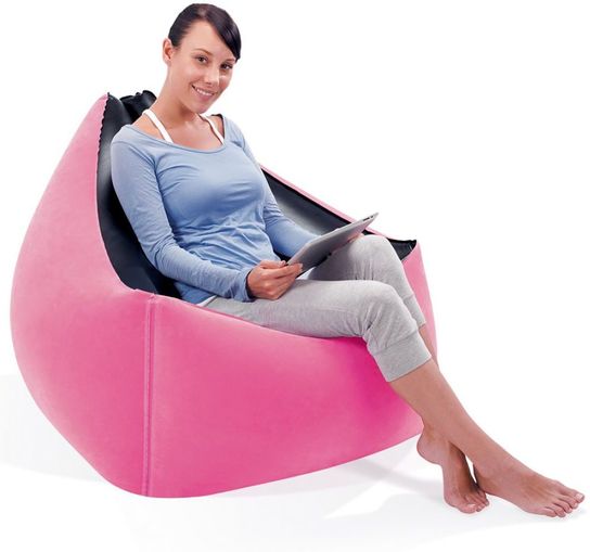 Moda Pink Inflatable Chair