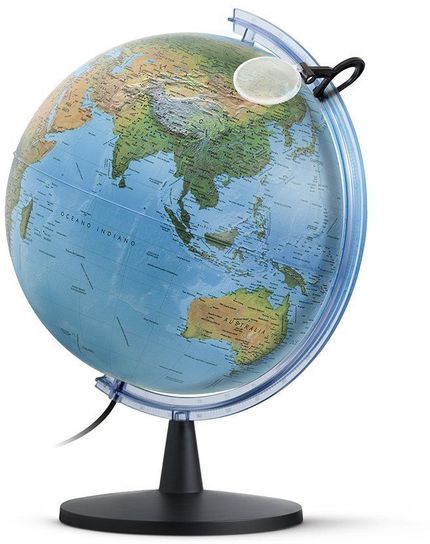 Elite Illuminated Globe, Blue, 40 cm  by Nova Rico