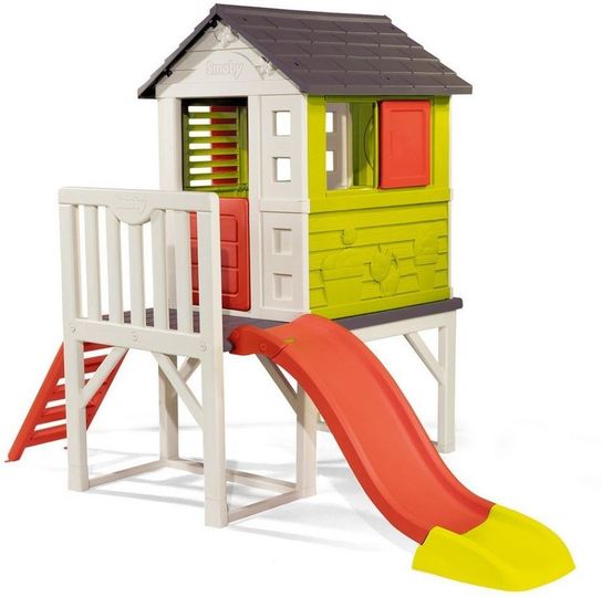 Smoby House On Stilts With Slide Strong & Robust