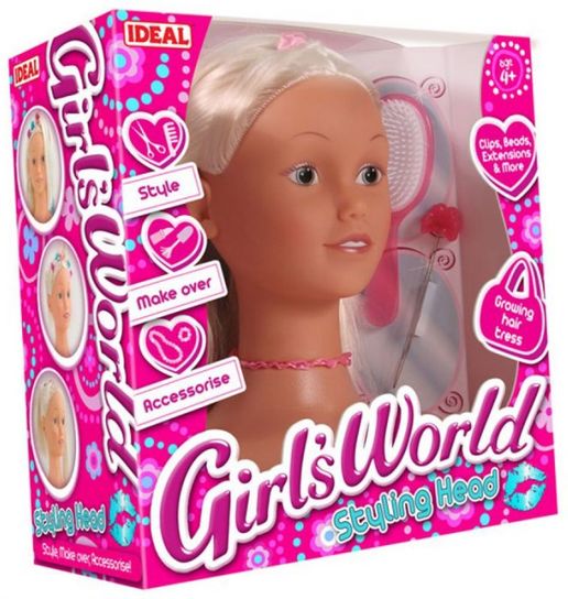 Girl's World Bead & Style Head