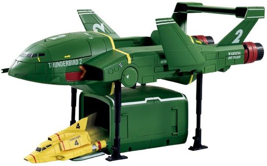 Thunderbirds TB2 With TB4 Official ITV Licensed Playset