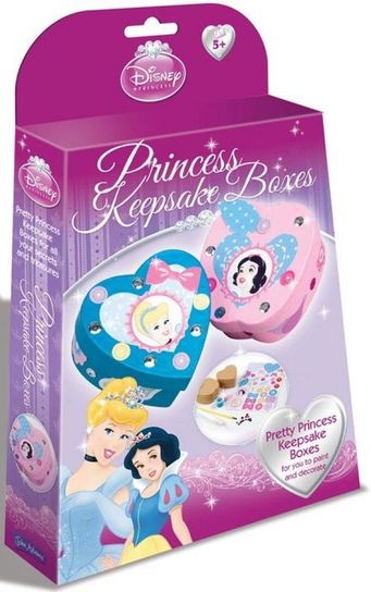 John Adams Disney Princess Keepsake Boxes