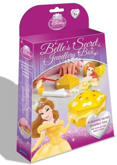 John Adams Disney Princess Belle's Secret Jewellery Box