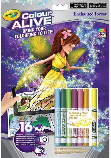 Colour Alive Enchanted Forest by Crayola