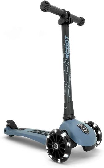 Scoot & Ride Highway Kick 3 LED Steel