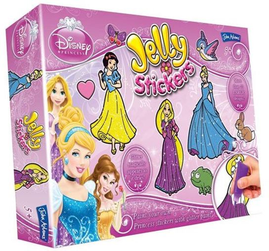 Disney Princess Jelly Stickers 9688