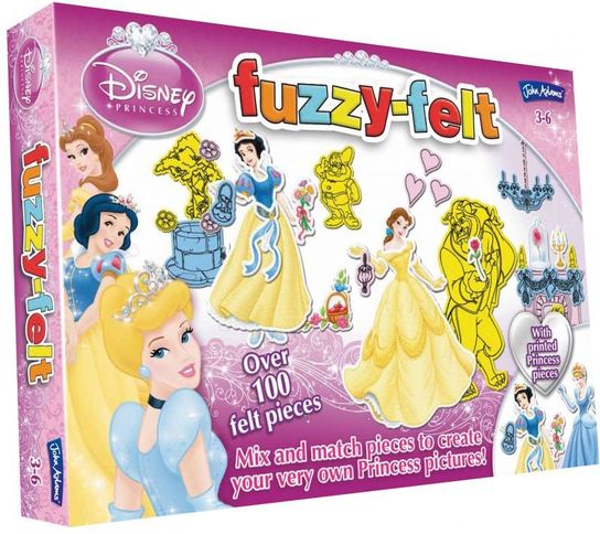 Fuzzy Felt Disney Princess