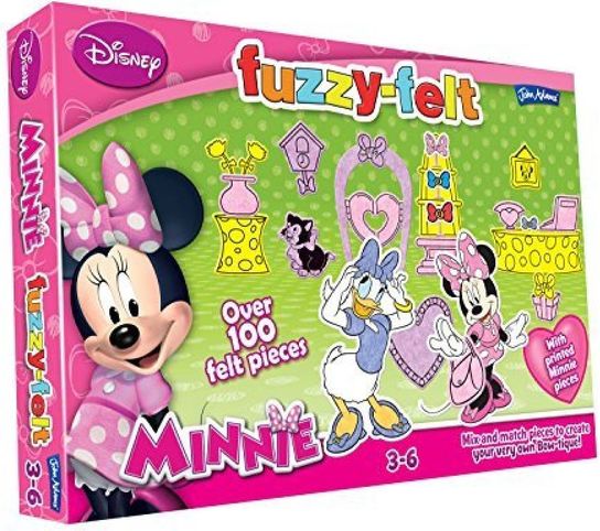 Fuzzy-Felt Minnie Mouse Bow-Tique by John Adams