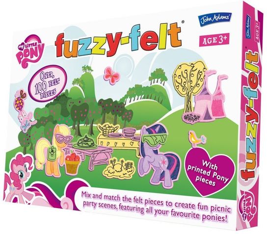 Fuzzy-Felt My Little Pony