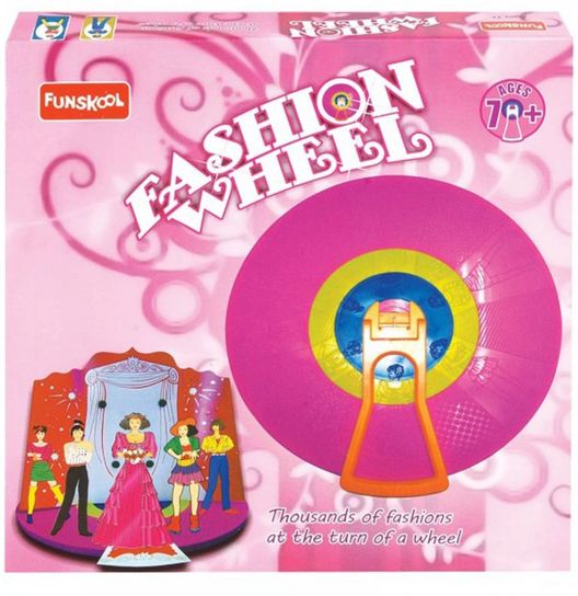 Funskool Creative Fashion Wheel Dial a Design Art Set