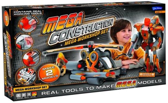 Mega Construction Mega Workshop- Robot & Helicopter