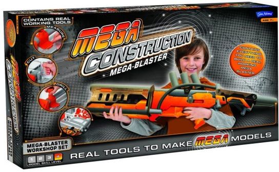 Mega Construction Mega Blaster Workshop- Damaged Box