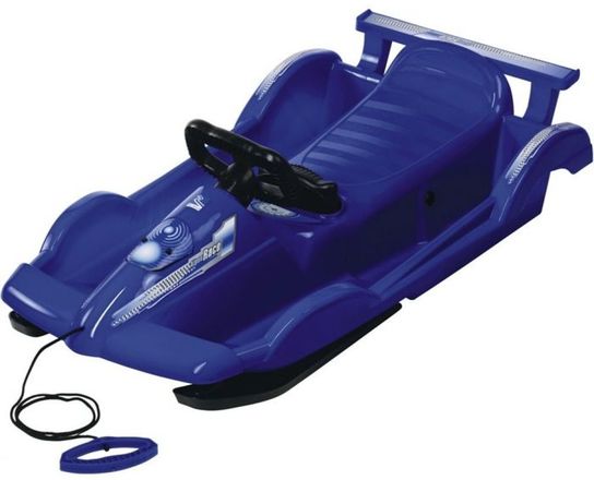 Snow Racer Blue Sledge Toboggan