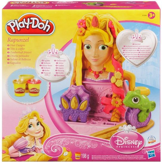 Play Doh Disney Princess Rapunzel Hair Designs