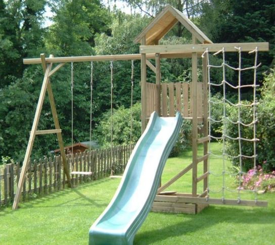 Arundel Playtower With Swings & Slide