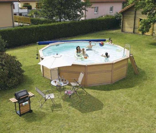 Azteck Maxiwood Round Wooden Pool 5m by Zodiac