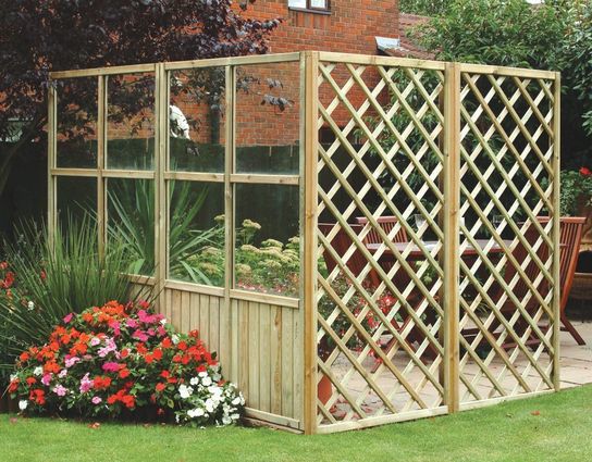 Bramford Gazebo Glass Panel
