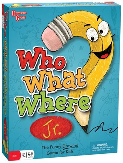 Who What Where? Junior Drawing Game