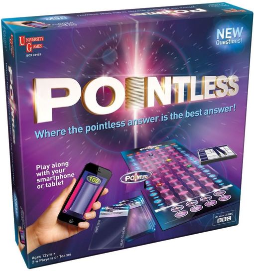 Pointless Board Game With Phone App