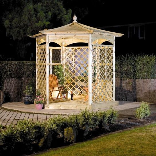 Brettenham Hexagonal Gazebo A