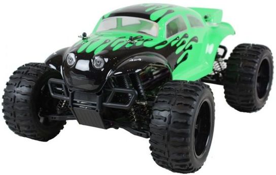 RC 1:10 Car 4WD Battery Powered Off-Road Baja Buggy Splat Attack Green