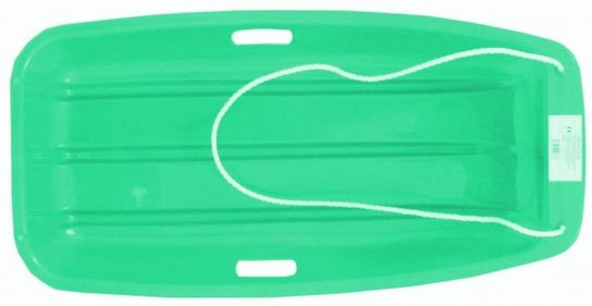 Snow Cruiser Green Sledge Toboggan