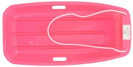 Snow Cruiser Pink Sledge Toboggan