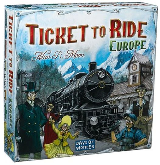 Ticket to Ride Europe Board Game