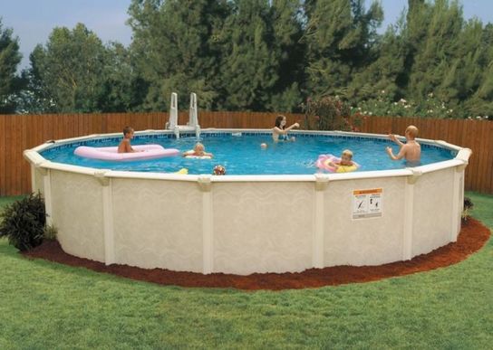 Regent Round Steel Pool 12ft With Standard Kit by Doughboy