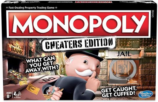 Monopoly Game Cheaters Edition Board Game 