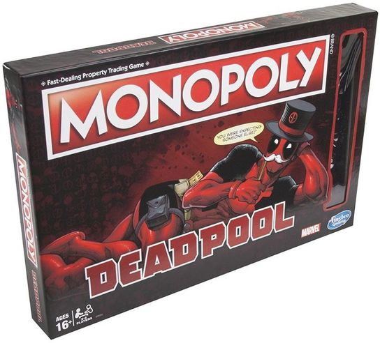 Hasbro Monopoly Deadpool Board Game