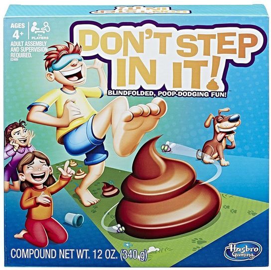 Hasbro Don't Step in It Game