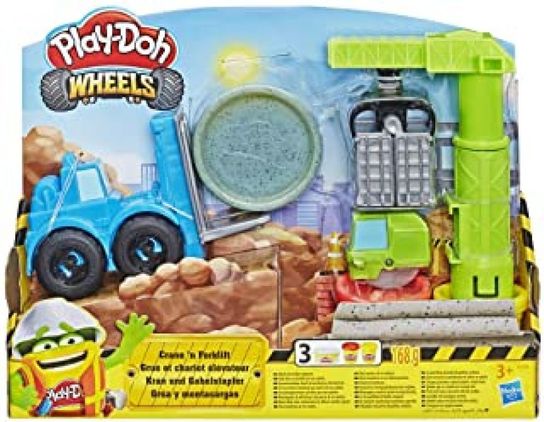 Hasbro Play-Doh Crane 'N' Forklift