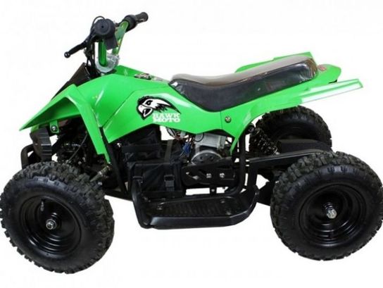 green electric quad