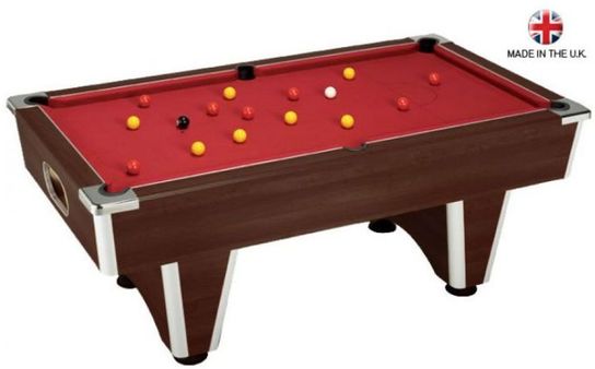 Elite Freeplay Slate Bed Pool Table 7ft