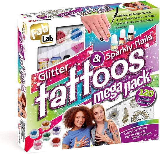 FABLAB GLITTER TATTOOS MEGA PACK